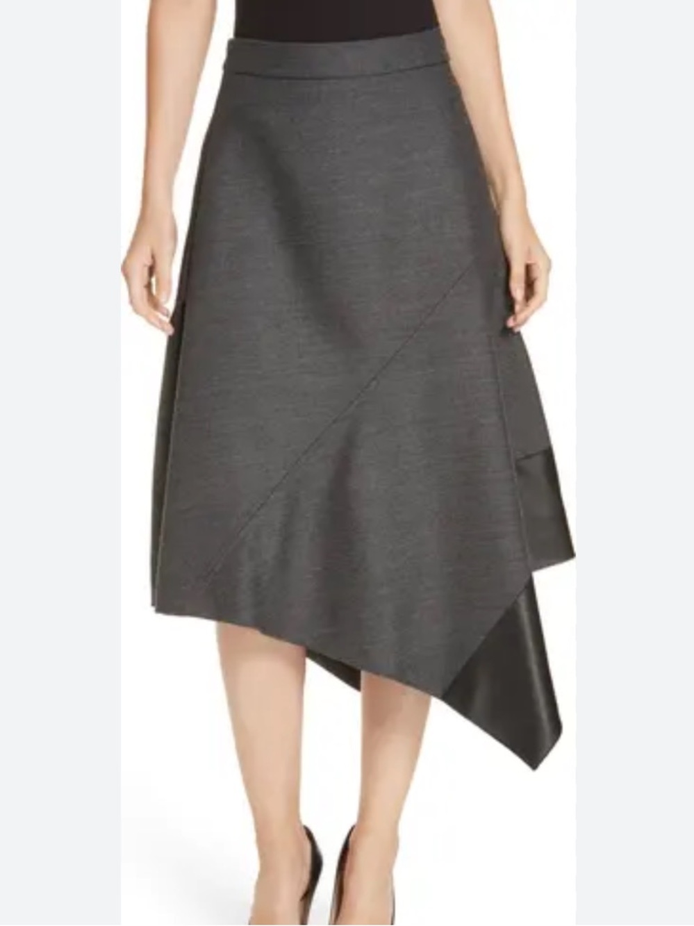BOSS Vadelina Asymmetrical Flare Skirt - Picture 1 of 2